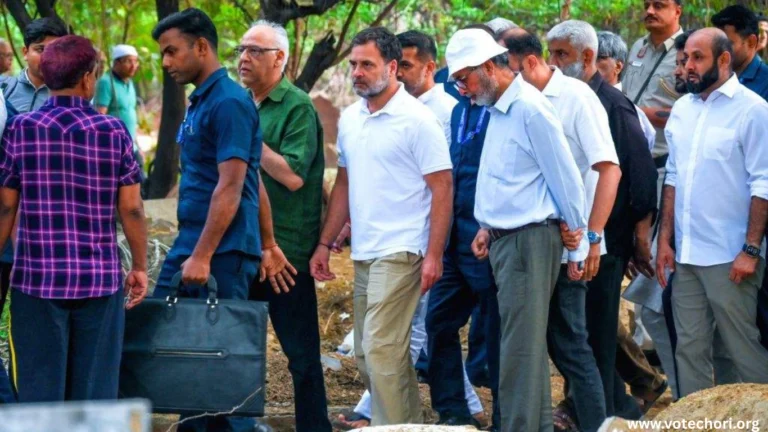 Rahul Gandhi Pays Tribute to Mohsina Kidwai